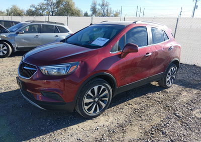 2021 Buick Encore Awd Preferred, пошкодження: Град, Iaai лот 46226806, фото 2 з 18