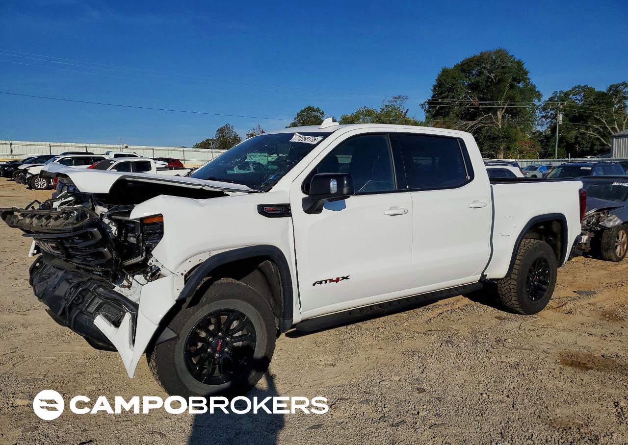 2023 Gmc Sierra K1500 At4x, Front End damage, Copart lot 71258176