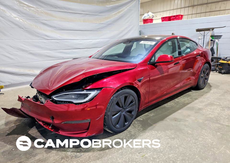2023 Tesla Model S, uszkodzenie: Przód, Copart lot 70916796