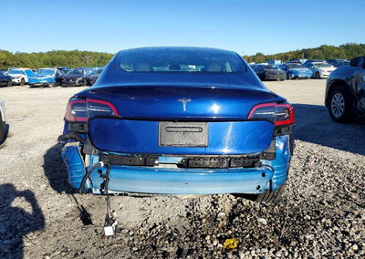 2023 Tesla Model 3, daño Trasero, Copart lote 73330326, foto 6 de 12