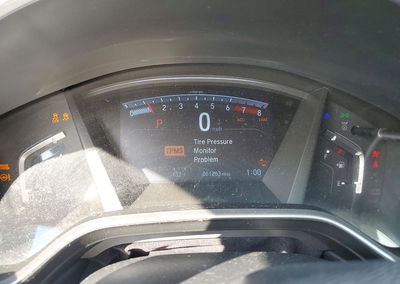 2019 Honda Cr-v Ex, daño Frontal, Copart lote 72623896, foto 9 de 16
