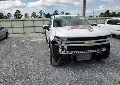 2019 Chevrolet Silverado C1500 Lt, daño Frontal, Copart lote 74590566