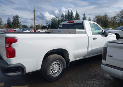 2021 Chevrolet Silverado 1500 2wd  Long Bed Wt, Left Front damage, Iaai lot 46383576, photo 13 of 16