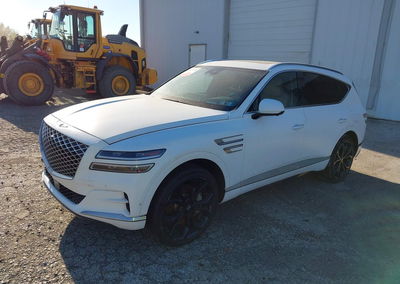 2022 Genesis Gv80 3.5t Awd Prestige Signature, daño Trasero, Iaai lote 46271803, foto 2 de 21