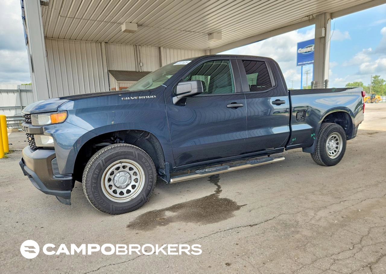 2019 Chevrolet Silverado K1500, daño Trasero, Copart lote 65531626