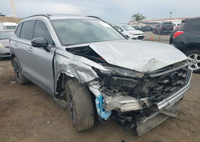 2025 Honda Cr-v Hybrid Sport, Front End damage, Iaai lot 46132769, photo 6 of 16