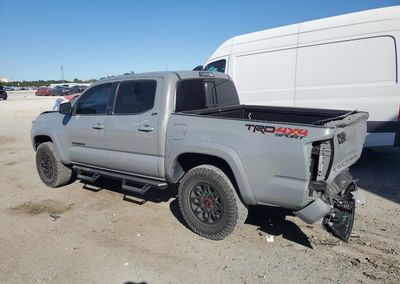 2021 Toyota Tacoma Double Cab, Rear End damage, Copart lot 92411905, photo 2 of 12