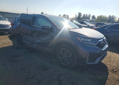2021 Honda Cr-v Ex, Side damage, Copart lot 72231546, photo 4 of 13