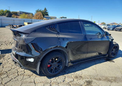 2023 Tesla Model Y, Front End damage, Copart lot 71199276, photo 3 of 16