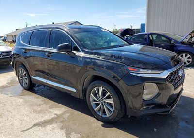 2020 Hyundai Santa Fe Sel, daño Frontal, Copart lote 70716576, foto 4 de 15