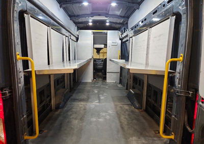 2020 Ford Transit 250 Delivery Van, uszkodzenie: Bok, Copart lot 71790216, zdjęcie 10 z 13