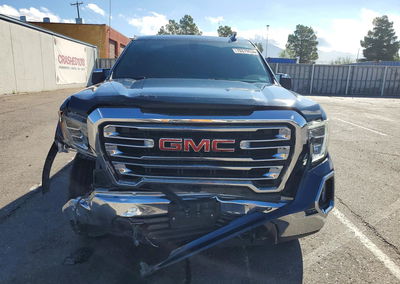 2021 Gmc Sierra K1500 Slt, daño Frontal, Copart lote 70370036, foto 5 de 14