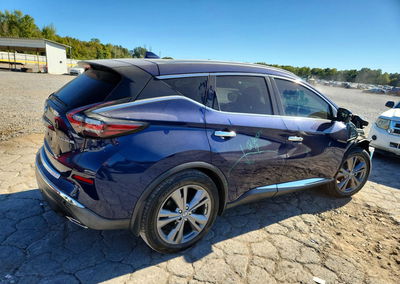 2019 Nissan Murano Platinum, daño Frontal, Copart lote 73703496, foto 3 de 13