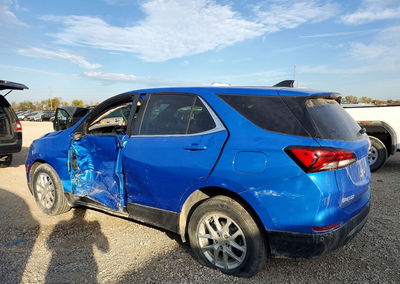 2024 Chevrolet Equinox Lt, Side damage, Copart lot 73198436, photo 2 of 13