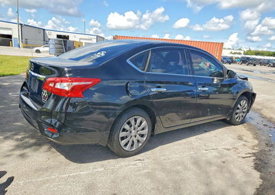 2019 Nissan Sentra S, daño Frontal, Copart lote 68915386, foto 3 de 13