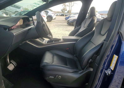 2022 Tesla Model X, daño Frontal, Copart lote 74828176, foto 7 de 16