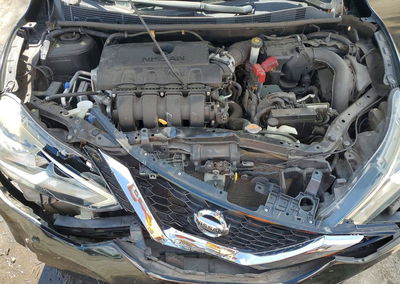 2019 Nissan Sentra S, daño Frontal, Copart lote 68915386, foto 11 de 13