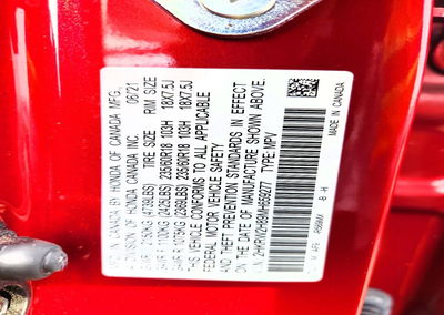 2021 Honda Cr-v Exl, daño Frontal, Copart lote 71114426, foto 14 de 16