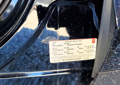 2020 Tesla Model X, daño Frontal, Copart lote 71325776, foto 14 de 14