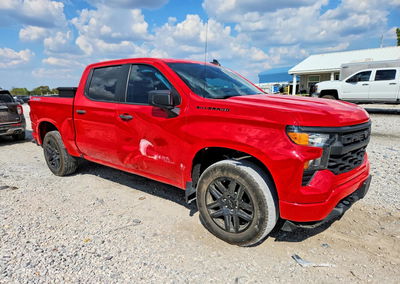 2022 Chevrolet Silverado K1500 Custom, uszkodzenie: Bok, Copart lot 68296276, zdjęcie 4 z 14