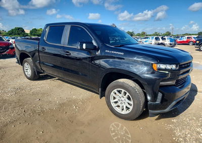 2021 Chevrolet Silverado C1500 Rst, Side damage, Copart lot 66148136, photo 4 of 14