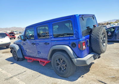 2020 Jeep Wrangler Unlimited Sport, пошкодження: Передня частина, Copart лот 69234216, фото 2 з 15