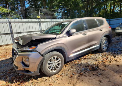 2019 Hyundai Santa Fe Sel 2.4l, пошкодження: Передня частина, Copart лот 73418446