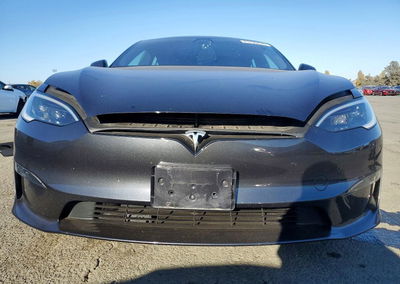 2023 Tesla Model S, Burn damage, Copart lot 71739476, photo 5 of 13