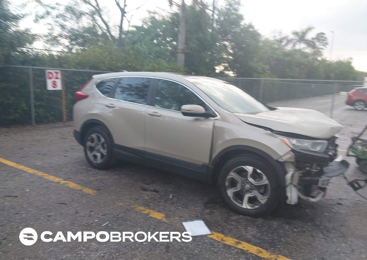 2019 Honda Cr-v Ex, daño Frontal, Iaai lote 46135638
