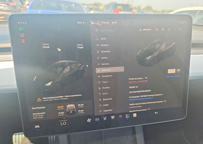 2023 Tesla Model Y, daño Frontal, Copart lote 66749296, foto 9 de 12