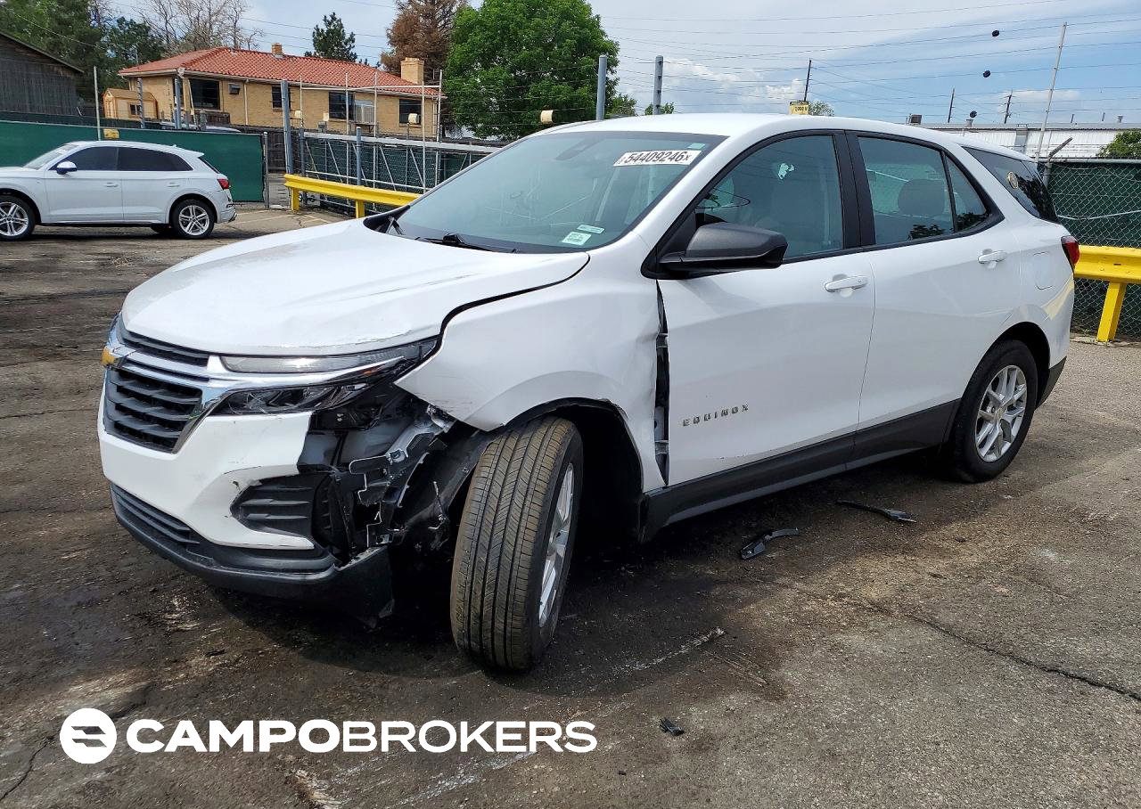 2024 Chevrolet Equinox Ls, daño Frontal, Copart lote 54409246