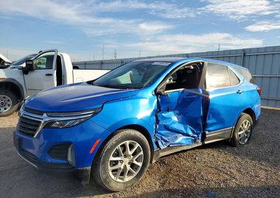 2024 Chevrolet Equinox Lt, Side damage, Copart lot 73198436, photo 1 of 13