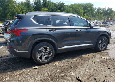 2021 Hyundai Santa Fe Sel, daño Lateral, Copart lote 66445666, foto 3 de 13