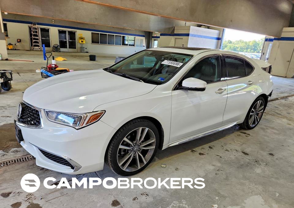 2019 Acura Tlx Technology, пошкодження: Задня частина, Copart лот 71556696