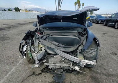 2025 Tesla Model Y, Front End damage, Copart lot 64604506, photo 14 of 15