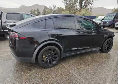 2022 Tesla Model X, Front End damage, Copart lot 74281756, photo 3 of 13