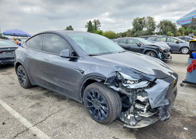 2024 Tesla Model Y, Front End damage, Copart lot 69201176, photo 4 of 14
