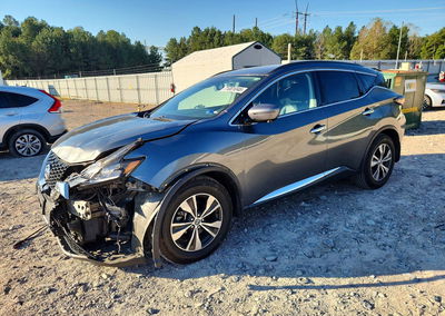 2020 Nissan Murano Sv, daño Frontal, Copart lote 71001046