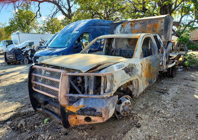2019 Gmc Sierra K3500, uszkodzenie: Pożar, Copart lot 73305676, zdjęcie 1 z 13