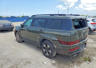 2024 Hyundai Santa Fe Sel, uszkodzenie: Tył, Copart lot 58737296, zdjęcie 2 z 15
