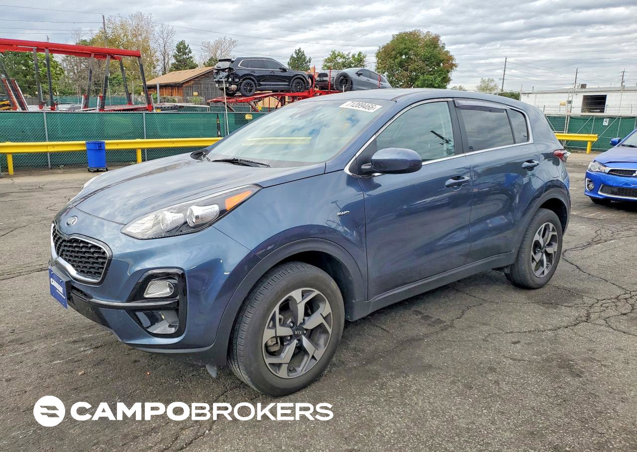 2021 Kia Sportage Lx, uszkodzenie: Drobne wgniecenia/zarysowania, Copart lot 71289466