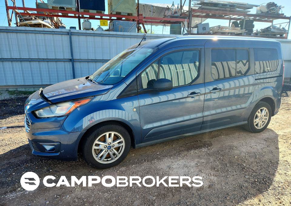 2019 Ford Transit Connect Xlt, пошкодження: Передня частина, Copart лот 72751786