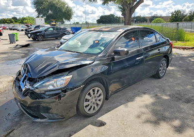 2019 Nissan Sentra S, uszkodzenie: Przód, Copart lot 68915386