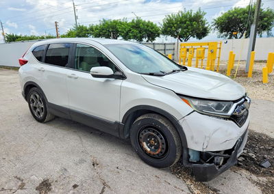 2019 Honda Cr-v Exl, пошкодження: Передня частина, Copart лот 68058146, фото 4 з 15