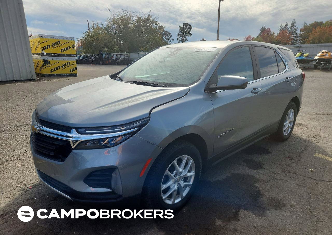2023 Chevrolet Equinox Lt, пошкодження: Передня частина, Copart лот 73042226