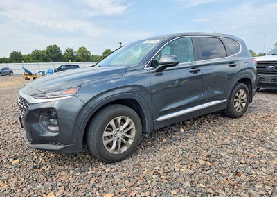 2020 Hyundai Santa Fe Se, daño Granizo, Copart lote 62022156, foto 1 de 13