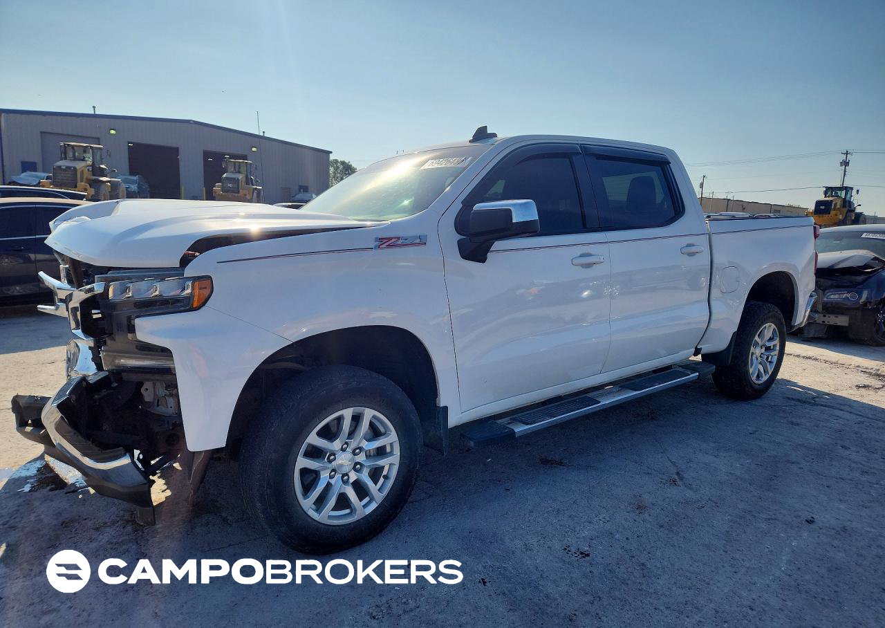 2019 Chevrolet Silverado K1500 Lt, daño Frontal, Copart lote 69426436