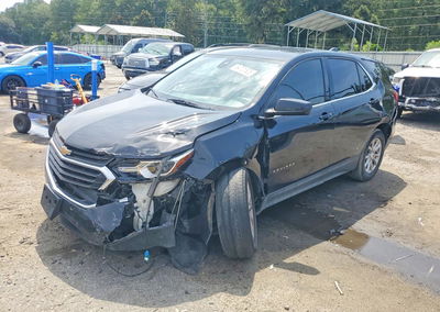 2020 Chevrolet Equinox Lt, daño Frontal, Copart lote 64721826