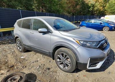 2020 Honda Cr-v Exl, daño Trasero, Copart lote 74071196, foto 4 de 13