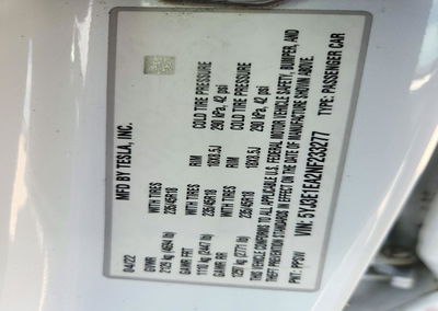 2022 Tesla Model 3, пошкодження: Затоплення, Copart лот 73822536, фото 15 з 15